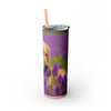 Skinny Tumbler with Straw – 20 oz Stainless Steel Cup