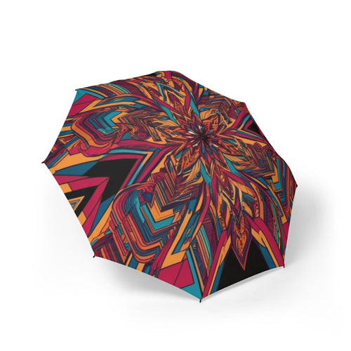 48 Semi-Automatic Umbrella – Windproof Large Travel Rain Umbrella