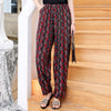 Bloomers plus size mother pants cotton linen pants