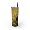 Skinny Tumbler with Straw – 20 oz Stainless Steel Cup