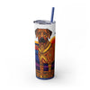 Skinny Tumbler with Straw – 20 oz Stainless Steel Cup