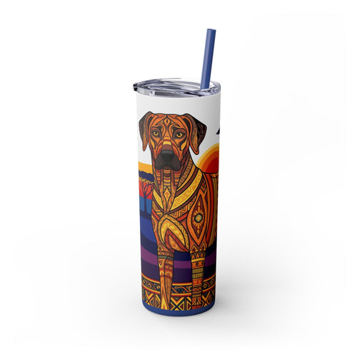 Skinny Tumbler with Straw – 20 oz Stainless Steel Cup