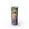 Skinny Tumbler with Straw – 20 oz Stainless Steel Cup