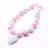 Chunky Acrylic Beaded Dog Necklace (3 colors)
