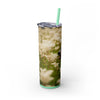 Skinny Tumbler with Straw – 20 oz Stainless Steel Cup