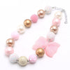 Chunky Acrylic Beaded Dog Necklace (3 colors)