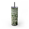 Skinny Tumbler with Straw – 20 oz Stainless Steel Cup