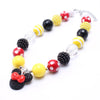Chunky Acrylic Beaded Dog Necklace (3 colors)