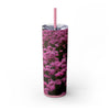 Skinny Tumbler with Straw – 20 oz Stainless Steel Cup