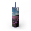 Skinny Tumbler with Straw – 20 oz Stainless Steel Cup