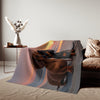Sweatshirt Blanket – Plush Fleece Throw, 2 Size Options