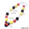 Chunky Acrylic Beaded Dog Necklace (3 colors)