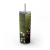 Skinny Tumbler with Straw – 20 oz Stainless Steel Cup