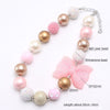 Chunky Acrylic Beaded Dog Necklace (3 colors)