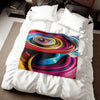 Sweatshirt Blanket – Plush Fleece Throw, 2 Size Options