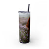Skinny Tumbler with Straw – 20 oz Stainless Steel Cup