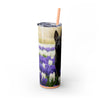 Skinny Tumbler with Straw – 20 oz Stainless Steel Cup