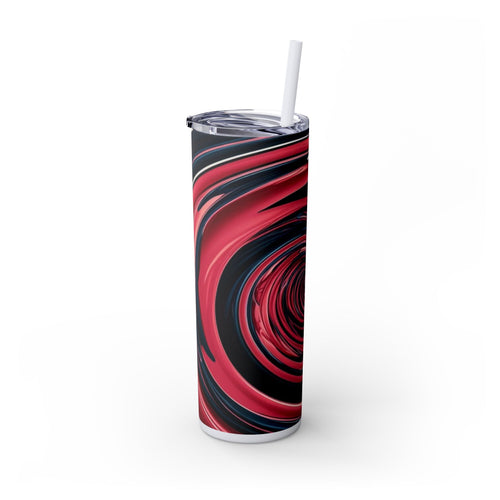 Skinny Tumbler with Straw – 20 oz Stainless Steel Cup