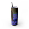 Skinny Tumbler with Straw – 20 oz Stainless Steel Cup
