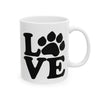 Love Paw Ceramic Mug