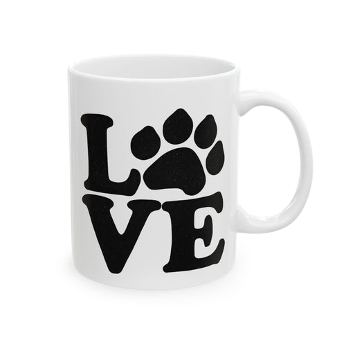 Love Paw Ceramic Mug