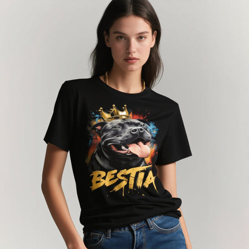 Staffy T-shirt Black