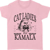Cat Ladies For Kamala Shirt | Kamala Harris 2024 Shirt | Democrat Shirt Bright T1238 - KH2