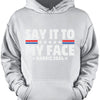 Say It To My Face Shirt | Kamala Harris 2024 | Democrat Shirt Dark T1369 - KH2