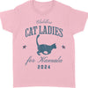 Childless Cat Ladies For Kamala Shirt | Kamala Harris 2024 Shirt | Democrat Shirt Bright T1236 - KH2
