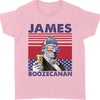James Boozecanan Funny 4th Of July Drinking Shirt Bright T1186