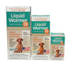 Durvet Liquid Wormer 2x for Puppies and Adult Dogs 8 oz. Hookworms Roundworms Safe