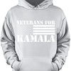 Veterans For Kamala Shirt | Kamala Harris 2024 Shirt | Democrat Shirt Dark T1566 - KH2