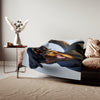 Sweatshirt Blanket – Plush Fleece Throw, 2 Size Options