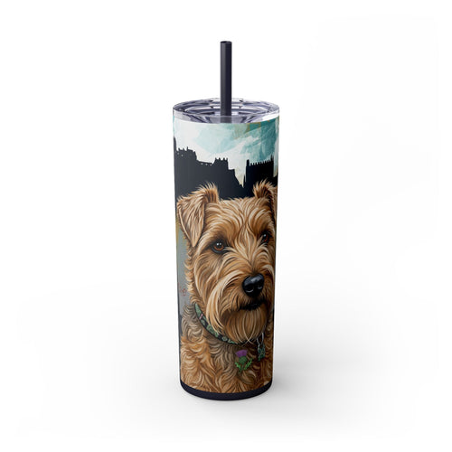 Skinny Tumbler with Straw – 20 oz Stainless Steel Cup