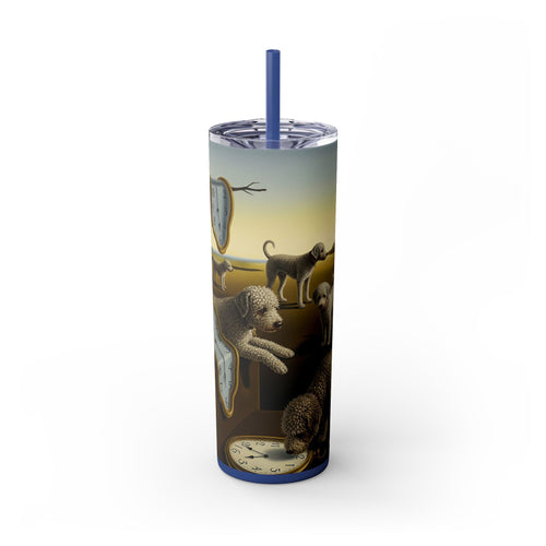 Skinny Tumbler with Straw – 20 oz Stainless Steel Cup