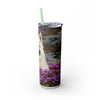 Skinny Tumbler with Straw – 20 oz Stainless Steel Cup