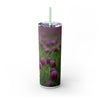 Skinny Tumbler with Straw – 20 oz Stainless Steel Cup