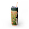 Skinny Tumbler with Straw – 20 oz Stainless Steel Cup