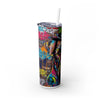 Skinny Tumbler with Straw – 20 oz Stainless Steel Cup