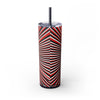Skinny Tumbler with Straw – 20 oz Stainless Steel Cup
