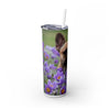 Skinny Tumbler with Straw – 20 oz Stainless Steel Cup