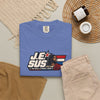 Jesus Retro Graphic T-Shirt — “J.E.SUS The  Real Eternal Hero” Christian Vintage Tee