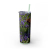 Skinny Tumbler with Straw – 20 oz Stainless Steel Cup