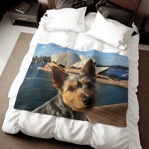 Australian Silky Terrier Blanket