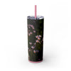 Skinny Tumbler with Straw – 20 oz Stainless Steel Cup