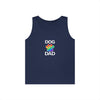 Pride Dog Dad Unisex Heavy Cotton Tank Top (9 Colors)