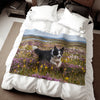 Border Collie Blanket