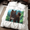 Sweatshirt Blanket – Plush Fleece Throw, 2 Size Options