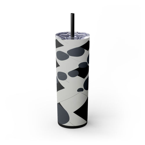 Skinny Tumbler with Straw – 20 oz Stainless Steel Cup