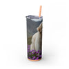 Skinny Tumbler with Straw – 20 oz Stainless Steel Cup